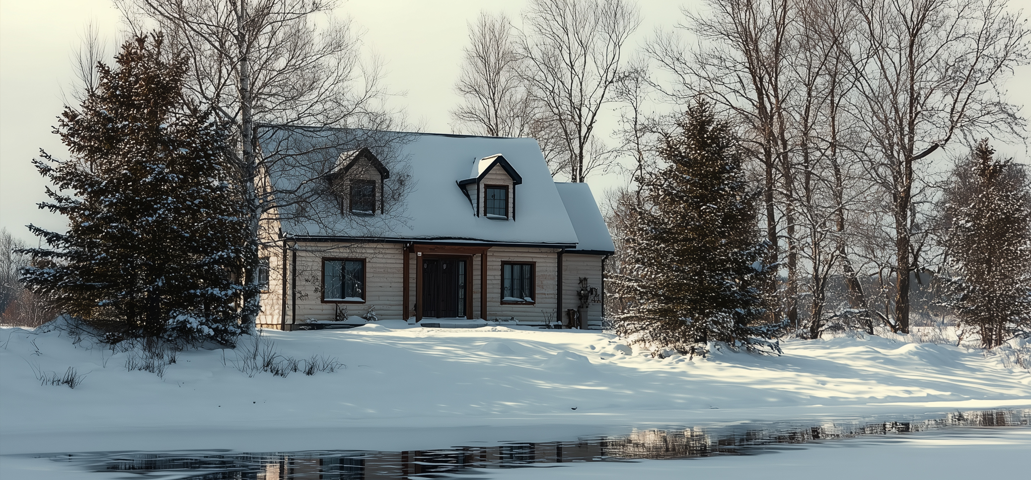 Особенности охраны дачи в зимний период