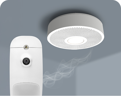 Датчик дыма с камерой