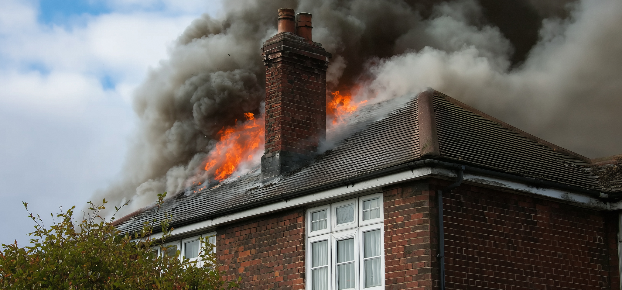 Что делать, если в доме начался пожар