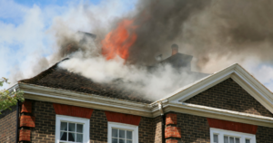 Что делать, если в доме начался пожар