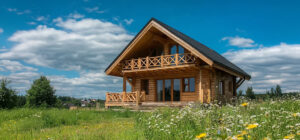 Как защитить деревянный дом от пожара