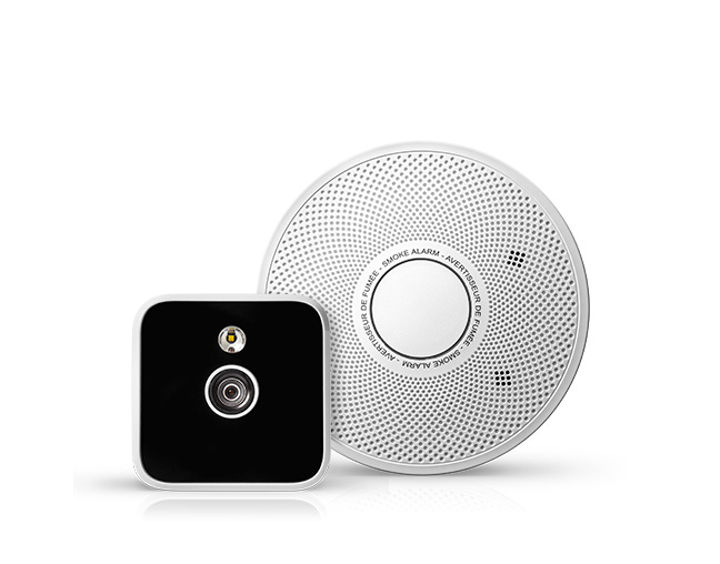 Датчик дыма с камерой