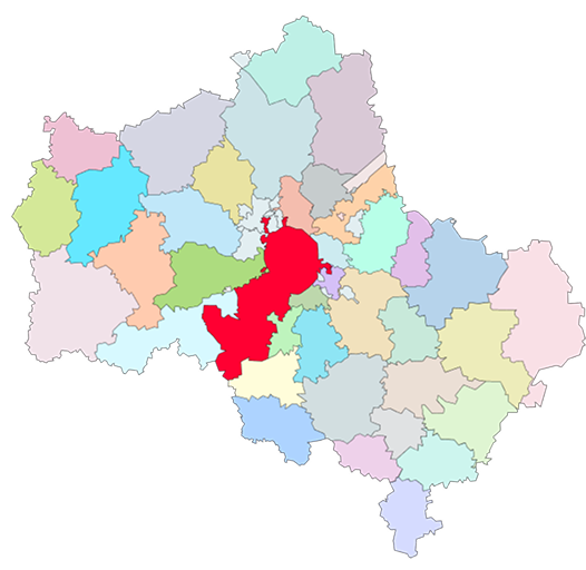 Карта зон обслуживания Гольфстрим